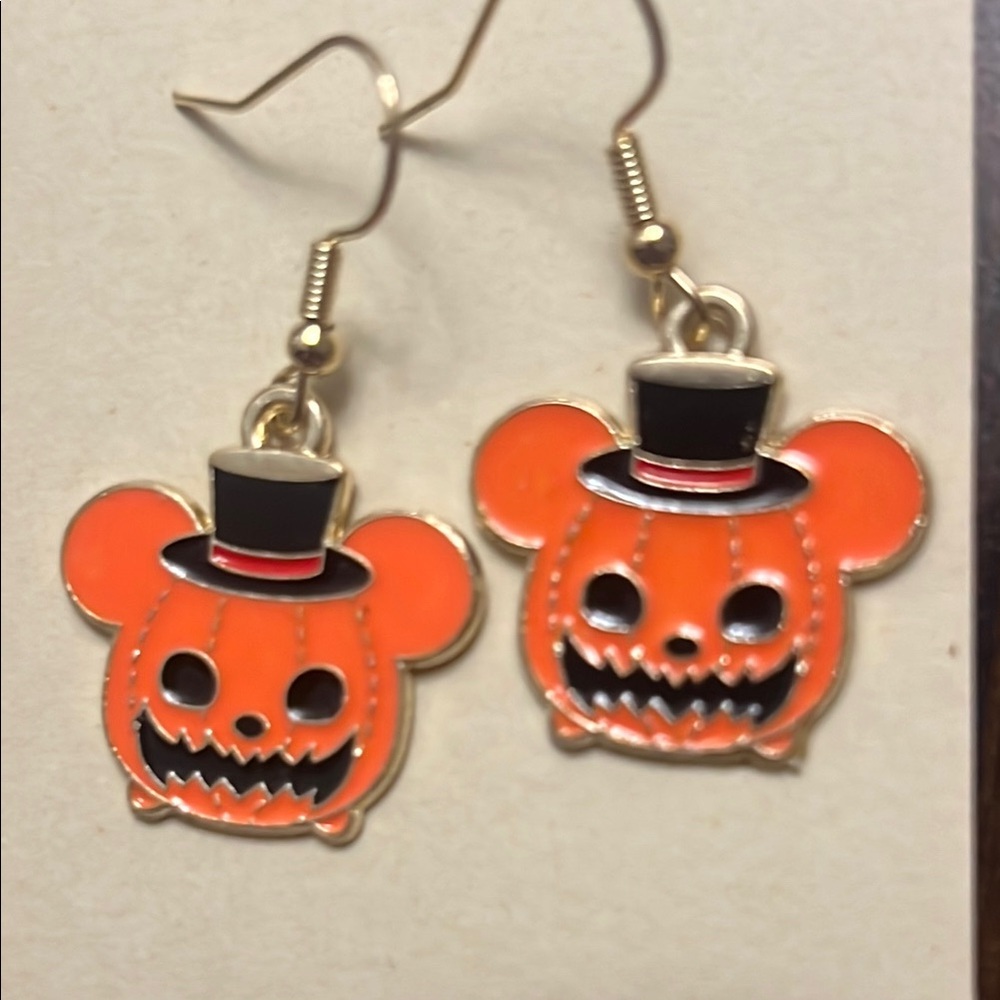 Halloween Pumpkin Earrings